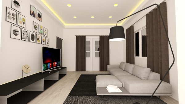 clearview living room render rightone
