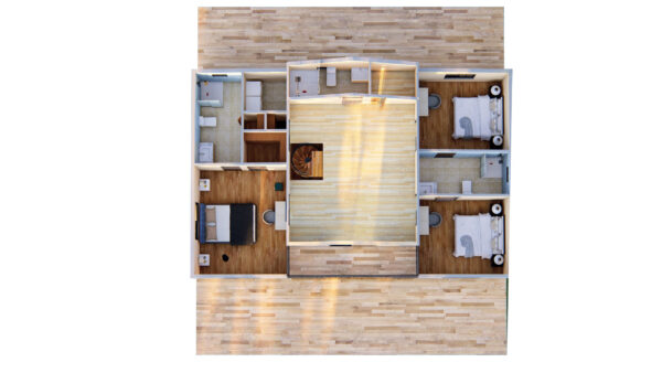 Plus1 Bungalow Premier loft floorplan
