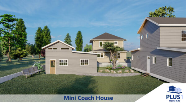 plus 1 home kits mini adu tiny home coach house